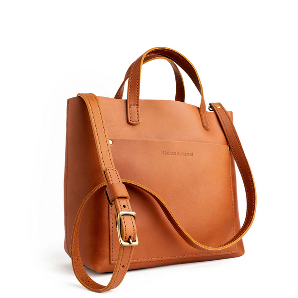 Classic Medium Crossbody Tote Portland Leather Medium Crossbody Tote Honey фото