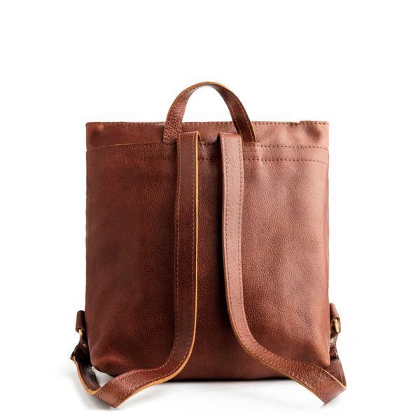 Portland Leather Tote Backpack Nutmeg Tote Backpack Nutmeg фото