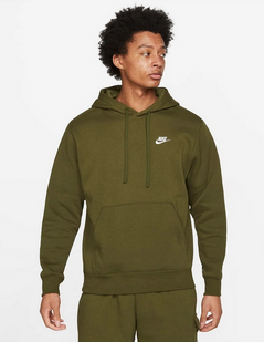 Чоловіче худі Nike Sportswear Club Fleece Pullover Hoodie (M NSW CLUB HOODIE PO BB) BV2654-327 фото