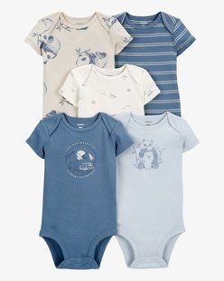 Дитячий одяг Картерс Baby 5-Pack Short-Sleeve Bodysuits 1P566310 фото