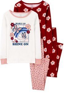 Дитячий одяг Картерс Carters Kid 4-Piece Floral 100% Snug Fit Cotton  3O584610 фото