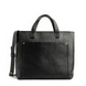 Zipper Medium Crossbody Tote Portland Leather Pebbled black Zipper Medium Crossbody Tote Pebbled black фото 1