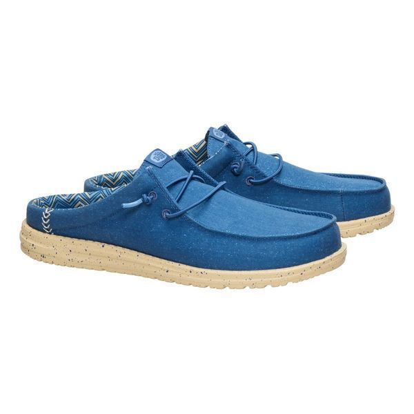 Oригінальне взуття HeyDude Wally Slip Stretch Canvas 41293-49N фото
