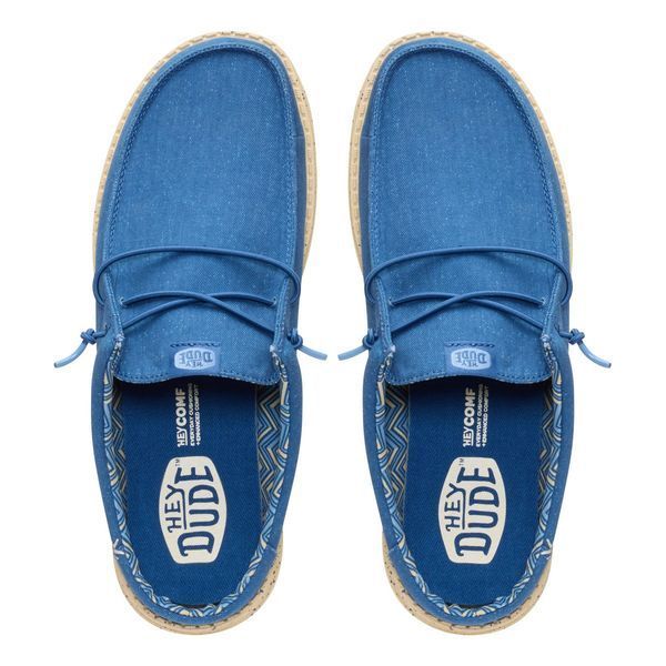 Oригінальне взуття HeyDude Wally Slip Stretch Canvas 41293-49N фото
