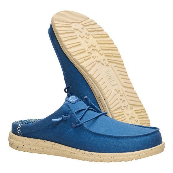 Oригінальне взуття HeyDude Wally Slip Stretch Canvas 41293-49N фото