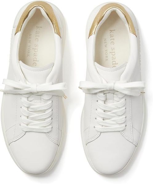 Женские кожаные кеды Kate Spade New York Lift Low-Top Sneakers 11007503 фото
