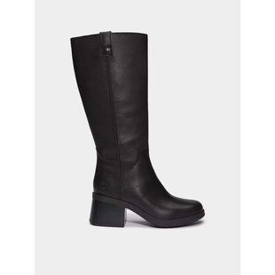 Женская оригинальная обувь Timberland Bellevaux Tall Zip UP Boot Black Full Grain TB 0A43M8 W02 фото