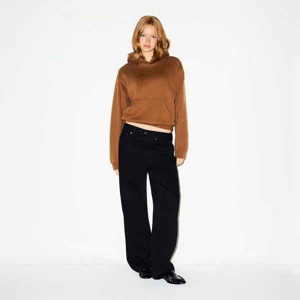 Жіночий флісовий спортивний костюм SKIMS Cotton Fleece Classic (Худі Classic Hoodie + Джогери Classic Jogger) &mdash; Bison JO-JOG-8364W PL-PLO-8365W BISON фото