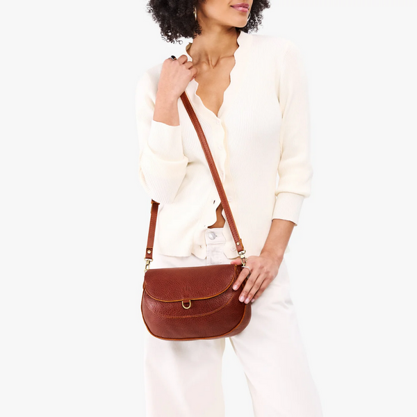 Large Monaco Crossbody bag Portland Leather Large Monaco Crossbody bag Nutmeg фото