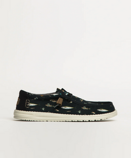 MENS HEYDUDE WALLY MARLIN SLIP-ON - BLACK 43097-0C4 фото