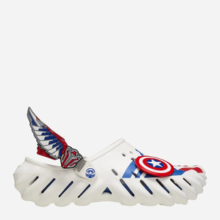 Купить Оригинальные Кроксы Crocs Captain America Echo Clog 209478-100 фото