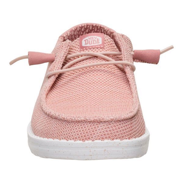 Жіноче оригінальне взуття Hey Dude Women's Casuals - Wendy Stretch Sox - Dusty Pink 41878-6VL  фото