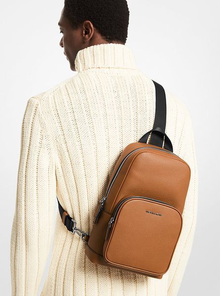Michael Kors Cooper Pebbled Leather Sling Pack 37S1LCOY1L фото