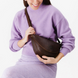 Portland Leather Medium Koala Sling Bag Coldbrew Medium Koala Sling Bag Coldbrew фото 3