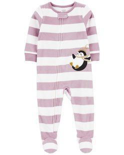 Carters Toddler 1-Piece Penguin Fleece Footie Pajamas 2O581510 фото