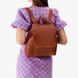 Кожанный рюкзак Portland Leather Boston Backpack  Nutmeg Portland Leather Boston Backpack  Nutmeg фото 3