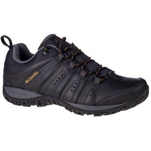 Чоловічі водонепроникні кросівки Columbia Woodburn II Waterproof (Black / Charcoal) BM3924-012 фото