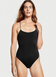 Жіночий суцільний купальник Victoria's Secret Swim Scoop One-Piece Swimsuit (Black / Чорний) 26598295 фото 3