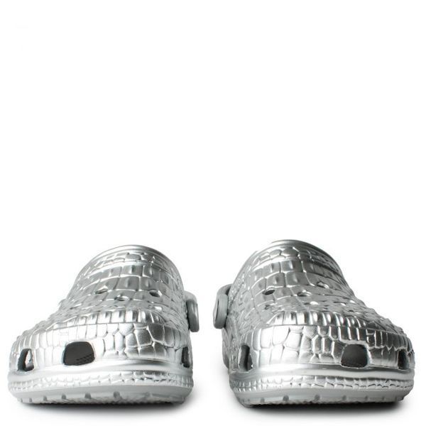CrocsClassic Metallic Crocskin Clog 209093-040 фото