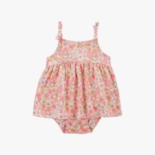 Детская одежда Картерс Carter's Floral Printed Sleeveless Tank Sunsuit 1O965310 фото