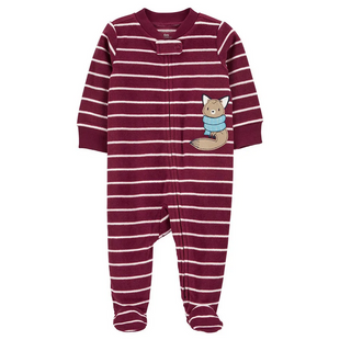 Дитячий одяг Картерс Fox Zip-Up Fleece Sleep & Playsuit 1P854810 фото