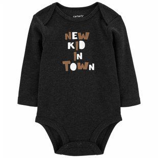 Carter's New Kid in Town Original Bodysuit | Baby Boy 1N982310 фото