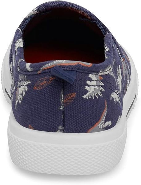 Детские текстильные слипоны Carter's Damon16 Sneaker (Blue / Dinosaur Print) YS23D03H фото