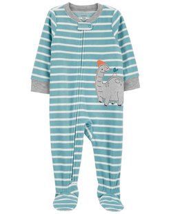 Carters Dinosaur Fleece Footie One Piece Pyjamas 2P845110 фото
