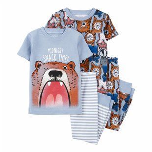 Carters 4-Piece Bear Snug Fit Cotton PJs 2O024310 фото