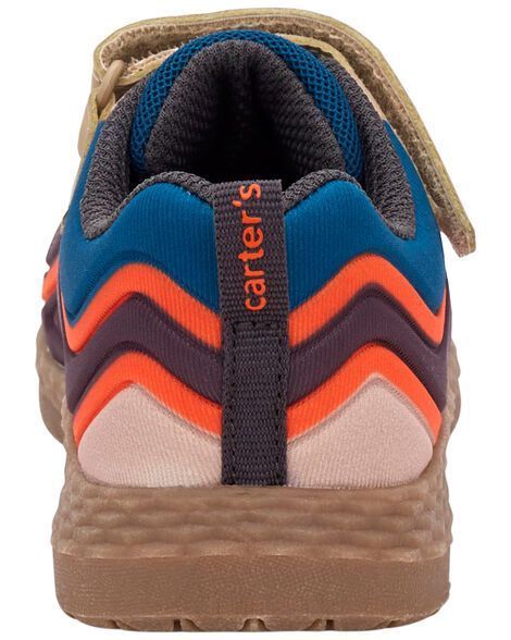 Детские кроссовки Carter's Recycled Blend Athletic Sneakers (Purple / Blue / Orange) CF22B04H фото