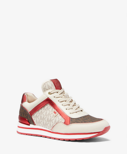 Женские кроссовки Michael Kors Maddy Color-Block Signature Logo Trainer 49H3MAFS1B фото