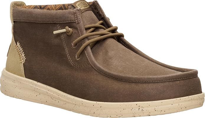 Чоловіче оригінальне взуття HEYDUDE Wally Mid Gripr Stretch Canvas 45078-2LK фото