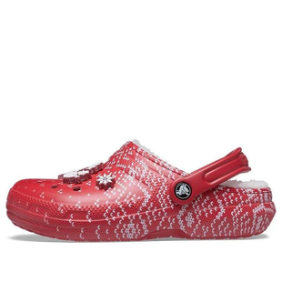 Crocs Classic Lined Unisex Holiday Clog 207687-646 фото