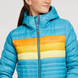 Жіноча Куртка Fuego Hooded Down Jacket Women's Poolside Stripes Сotopaxi фото 6