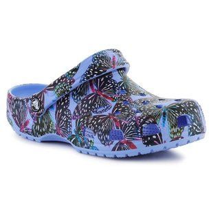 Женские оригинальные кроксы Crocs Classic Butterfly Clog 208257-5Q7 фото