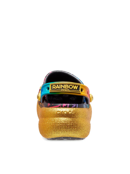 Женские оригинальные кроксы Crocs Classic Rainbow High Cutie Clog 208116-90H фото