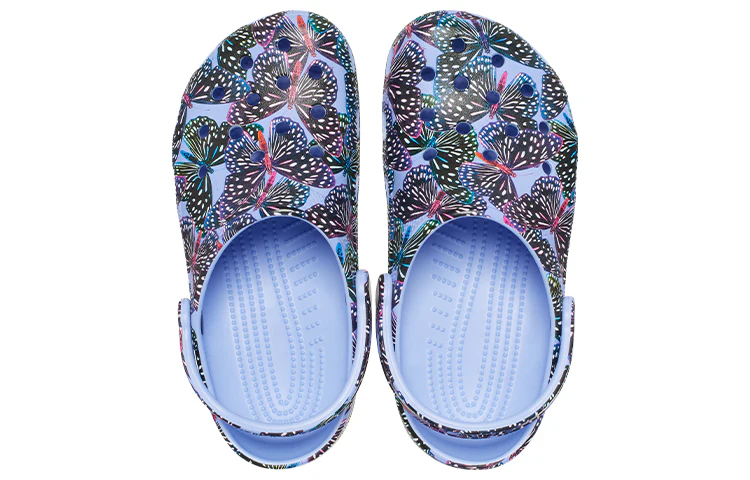 Жіночі крокси оригінальні Crocs Classic Butterfly Clog 208257-5Q7 фото