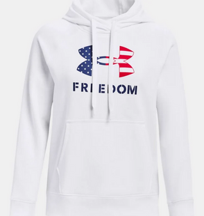 Жіноче худі Under Armour Women's UA Freedom Rival Hoodie Sweatshirt 1370026 100 фото