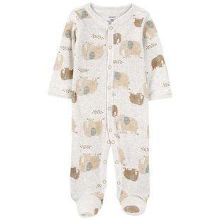 Детская одежда Картерс Baby Boy Carter's Elephant Snap-Up Thermal Sleep & Play 1N671010 фото